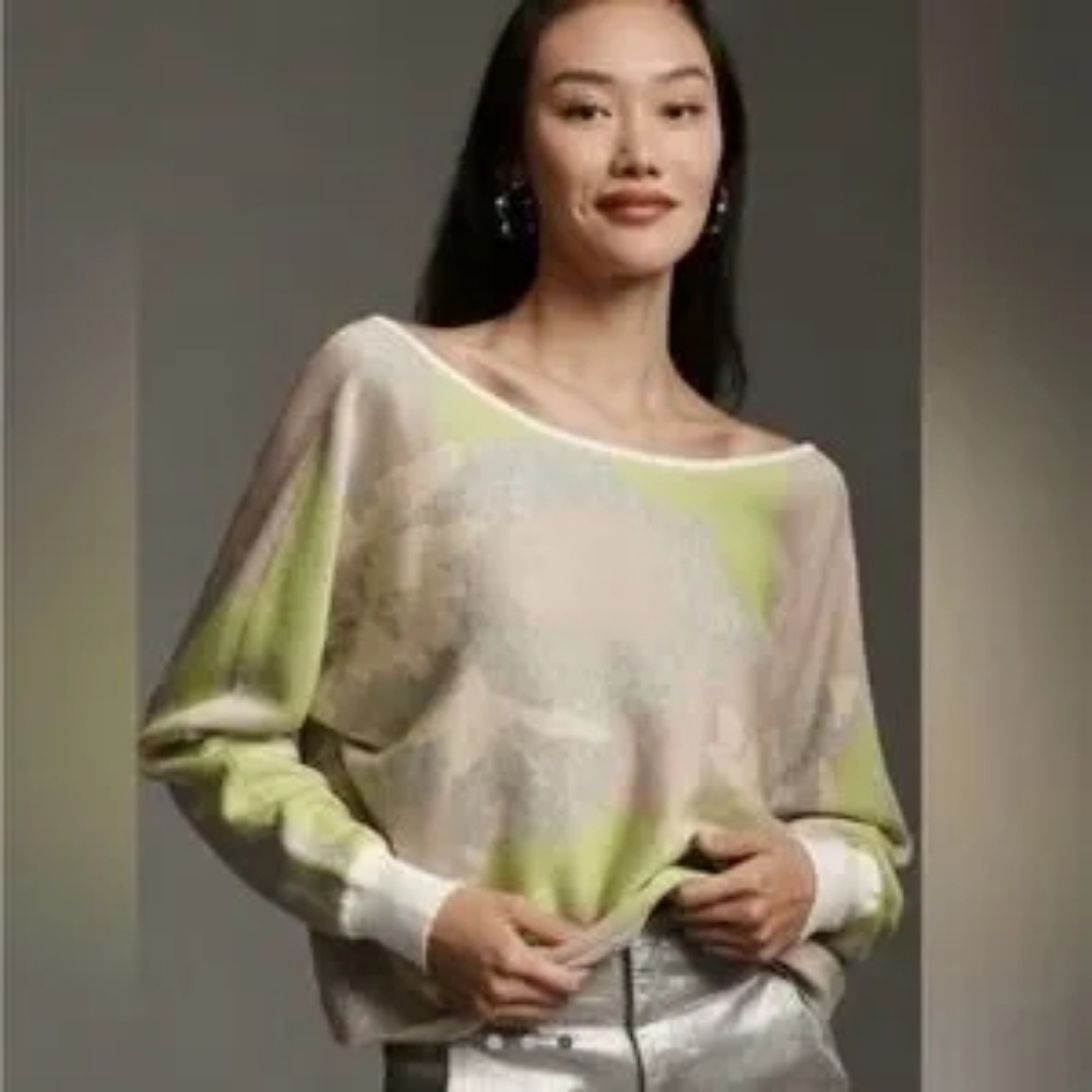 Anthropologie Daily Practice Off-the-Shoulder Sweater Streetware